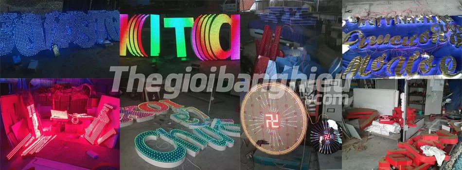 Thiết kế – thi công bảng hiệu