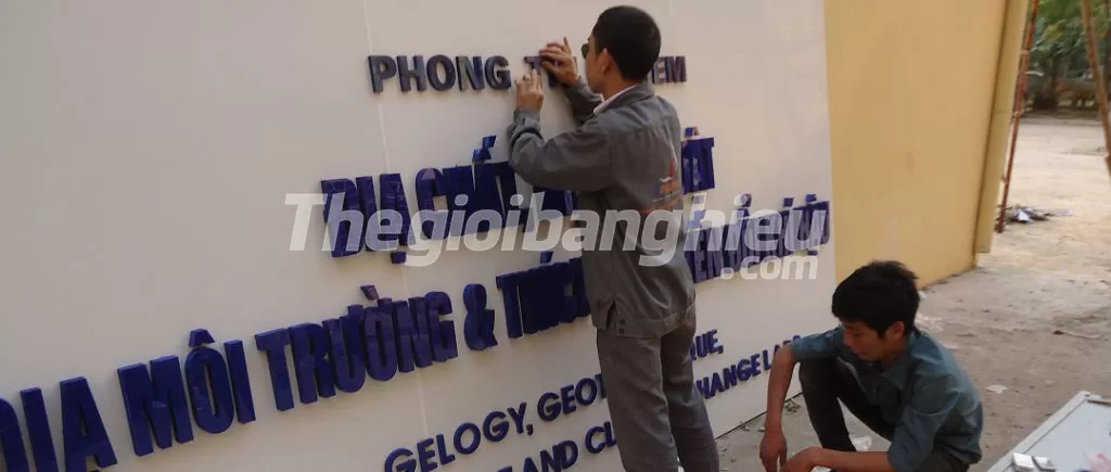 Thiết kế – thi công bảng hiệu