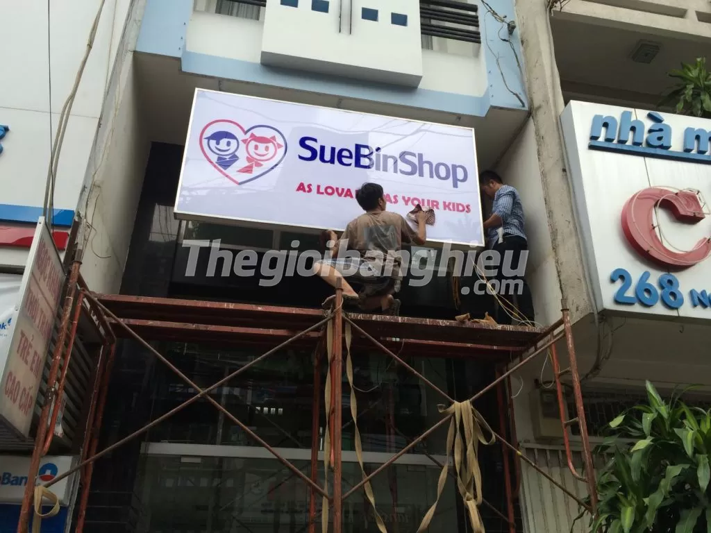 Thiết kế – thi công bảng hiệu