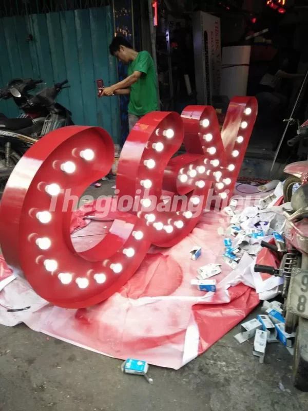 Thiết kế – thi công bảng hiệu