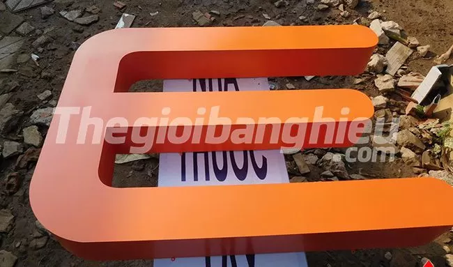 Thiết kế – thi công bảng hiệu
