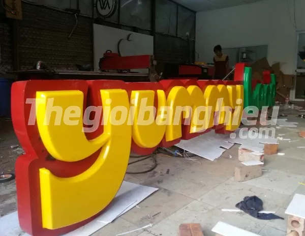 Thiết kế – thi công bảng hiệu