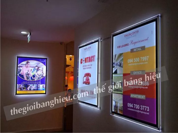 Thiết kế – thi công bảng hiệu