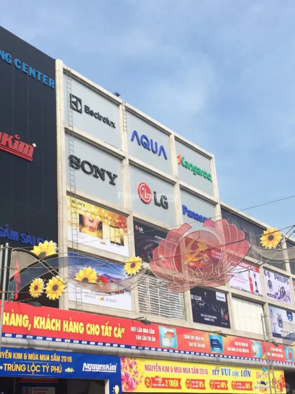 Thiết kế – thi công bảng hiệu