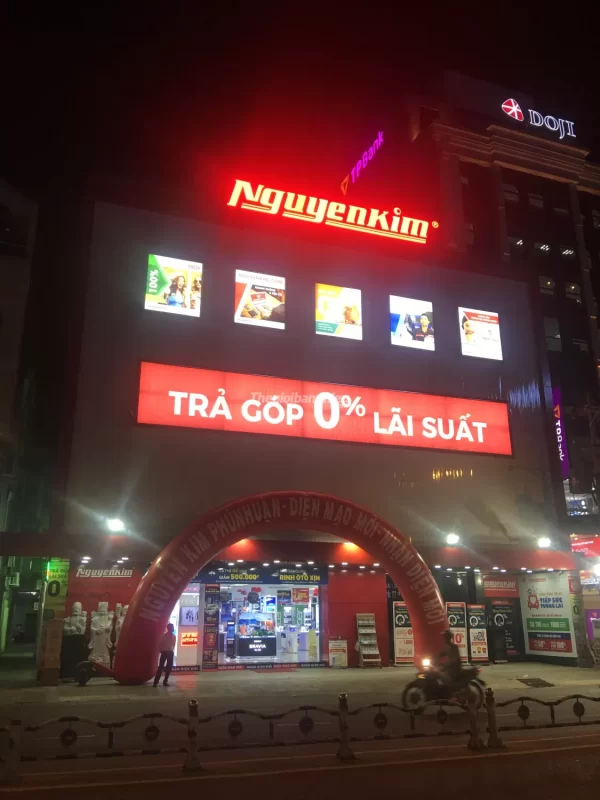 Thiết kế – thi công bảng hiệu