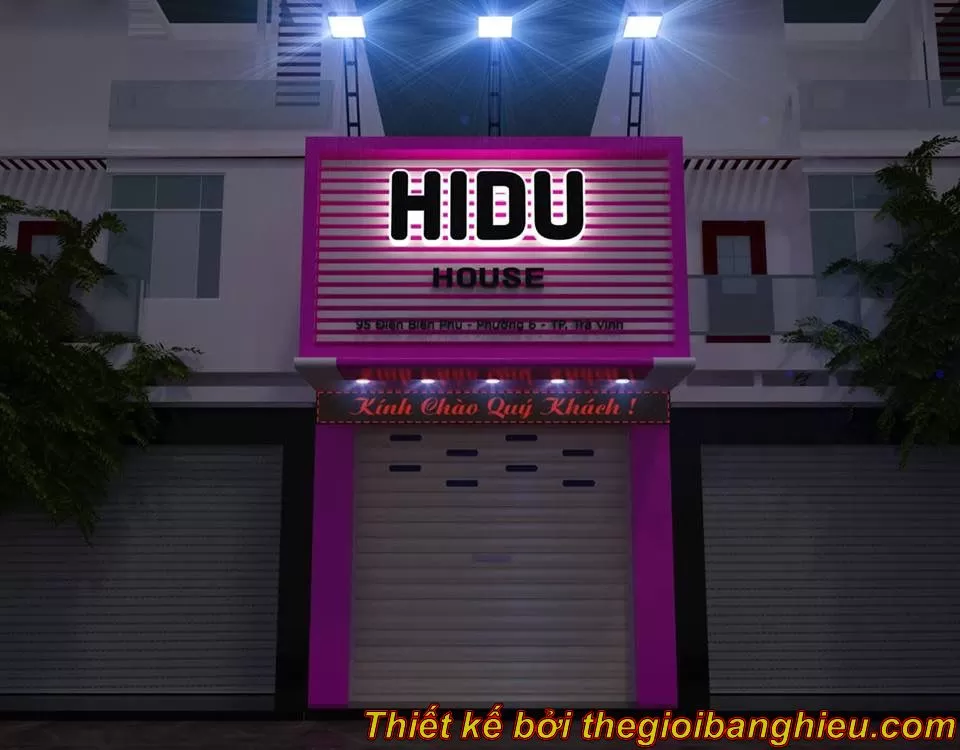 Thiết kế – thi công bảng hiệu
