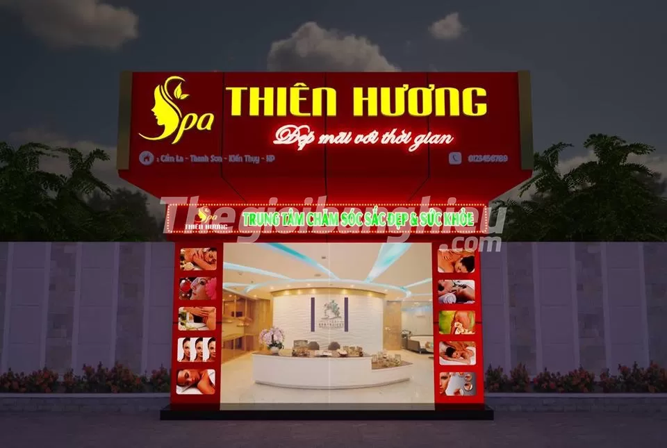Thiết kế – thi công bảng hiệu
