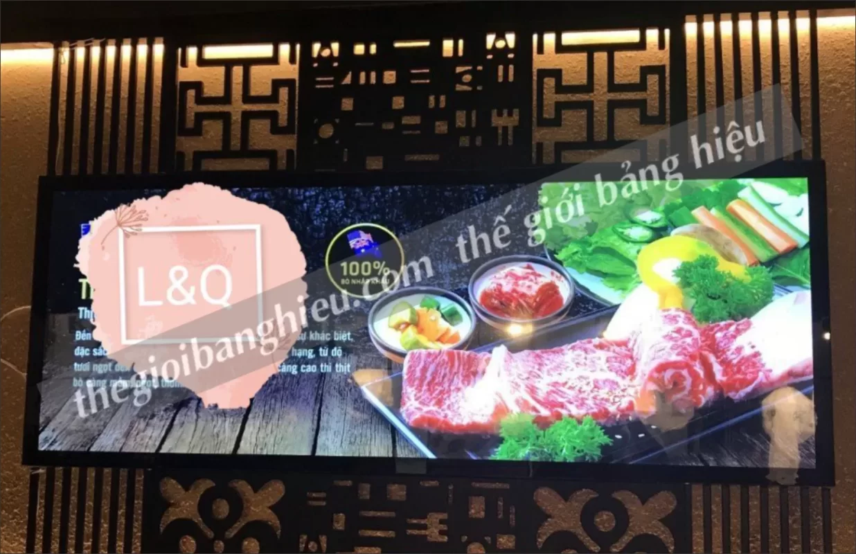 Thiết kế – thi công bảng hiệu