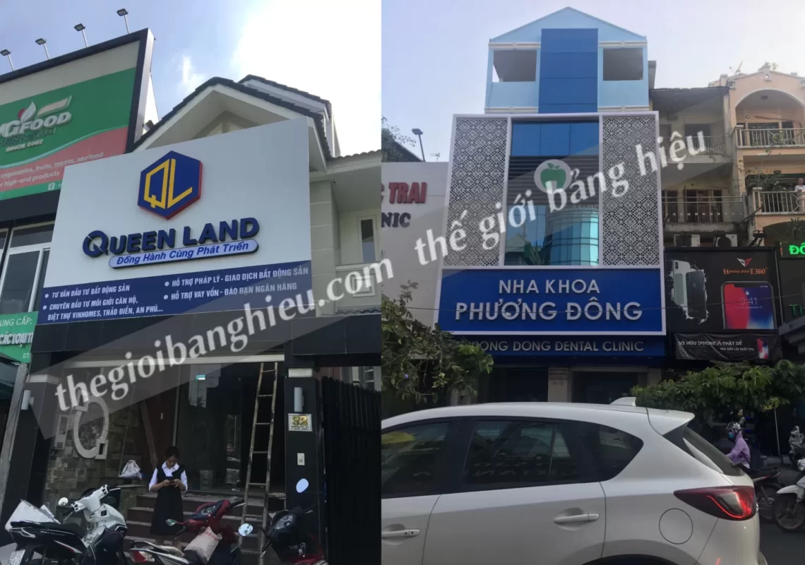 thiết kế bảng hiệu