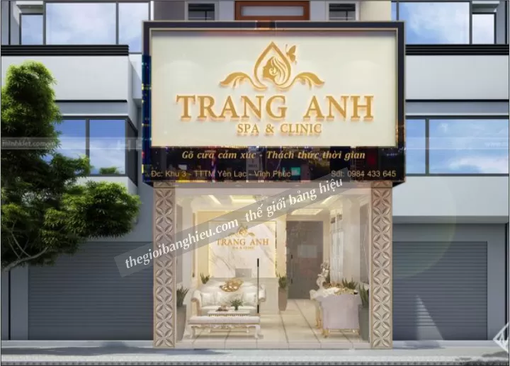 Thiết kế – thi công bảng hiệu