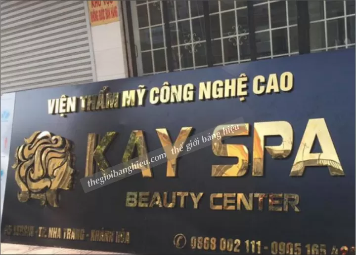 Thiết kế – thi công bảng hiệu