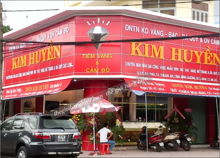 Thiết kế – thi công bảng hiệu