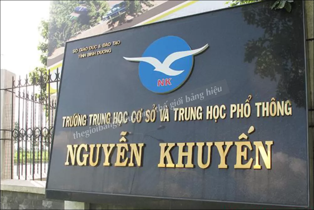 Thiết kế – thi công bảng hiệu