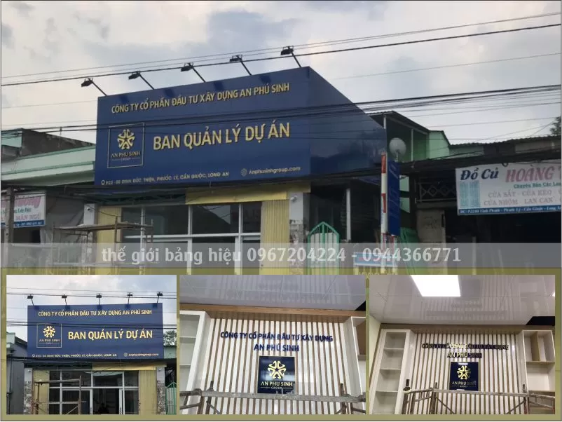 Thiết kế – thi công bảng hiệu