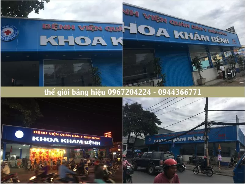 Thiết kế – thi công bảng hiệu