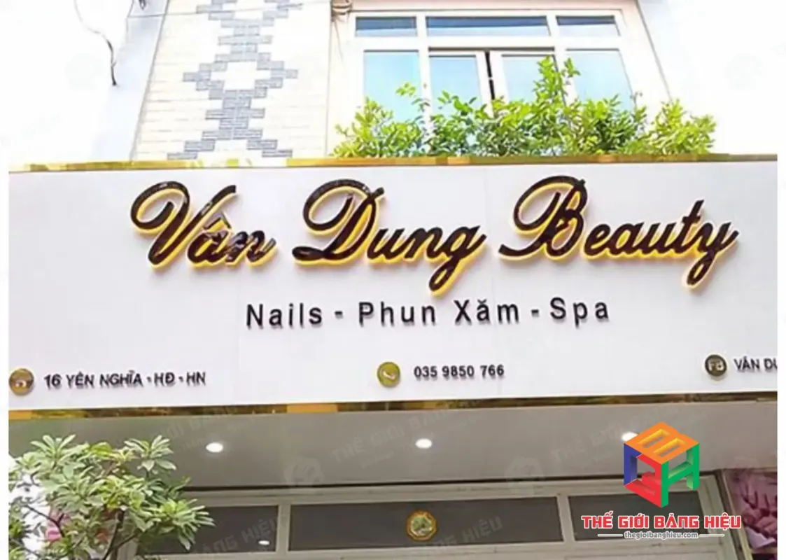 Thiết kế – thi công bảng hiệu