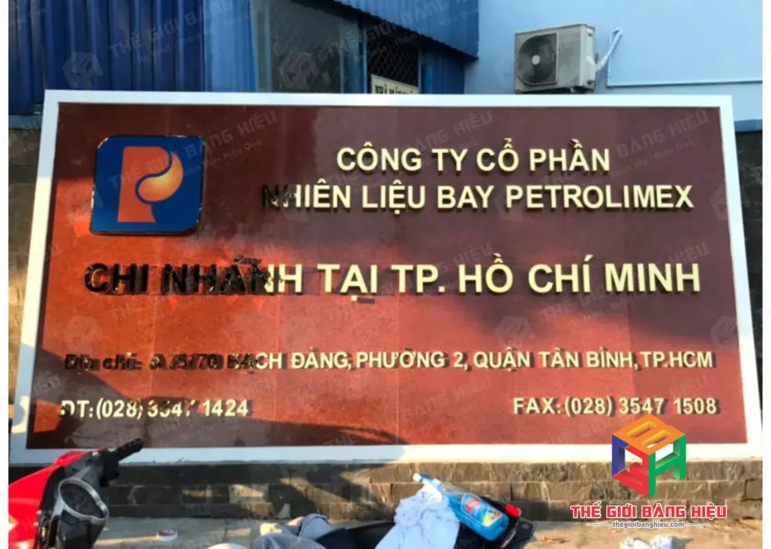 Thiết kế – thi công bảng hiệu