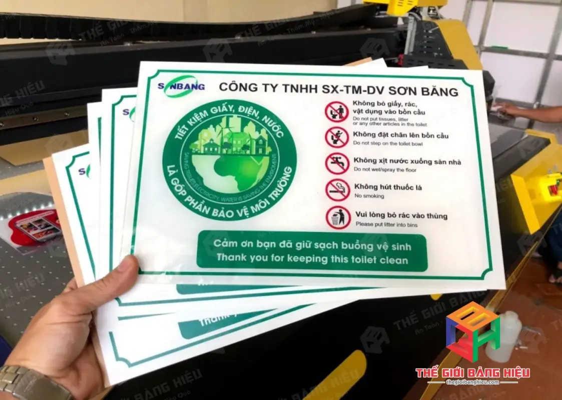 Thiết kế – thi công bảng hiệu
