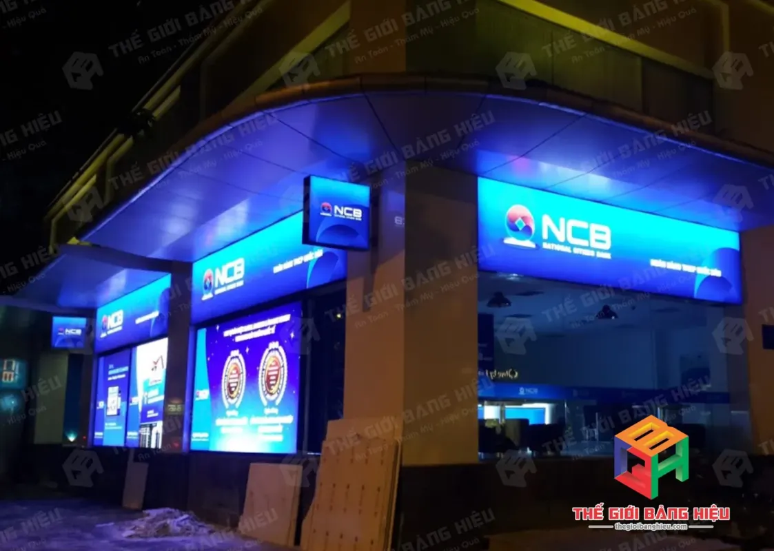 Thiết kế – thi công bảng hiệu