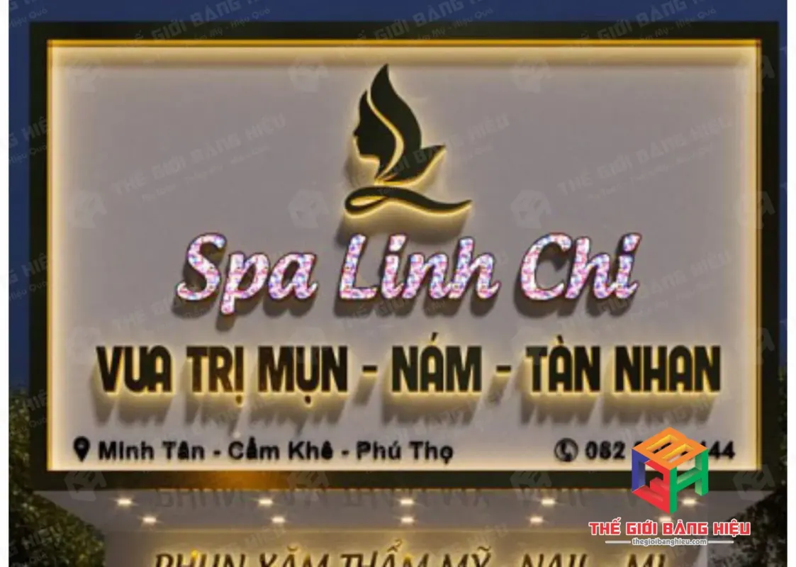 Thiết kế – thi công bảng hiệu