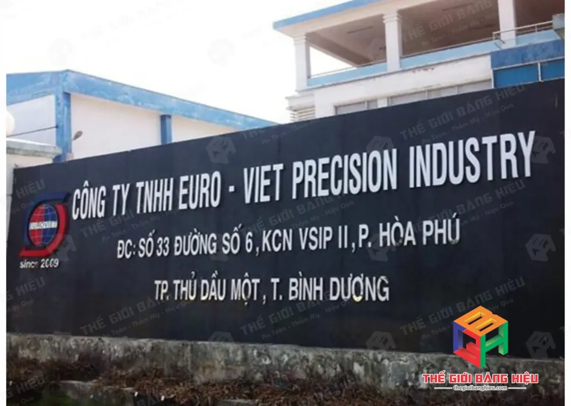 Thiết kế – thi công bảng hiệu