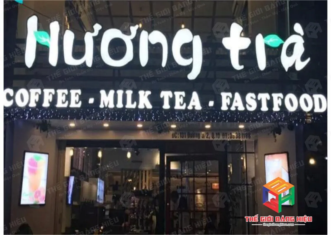 Thiết kế – thi công bảng hiệu