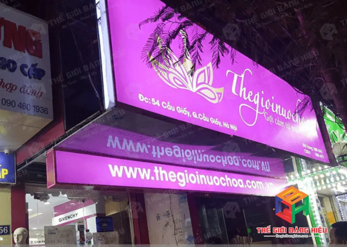 Thiết kế – thi công bảng hiệu