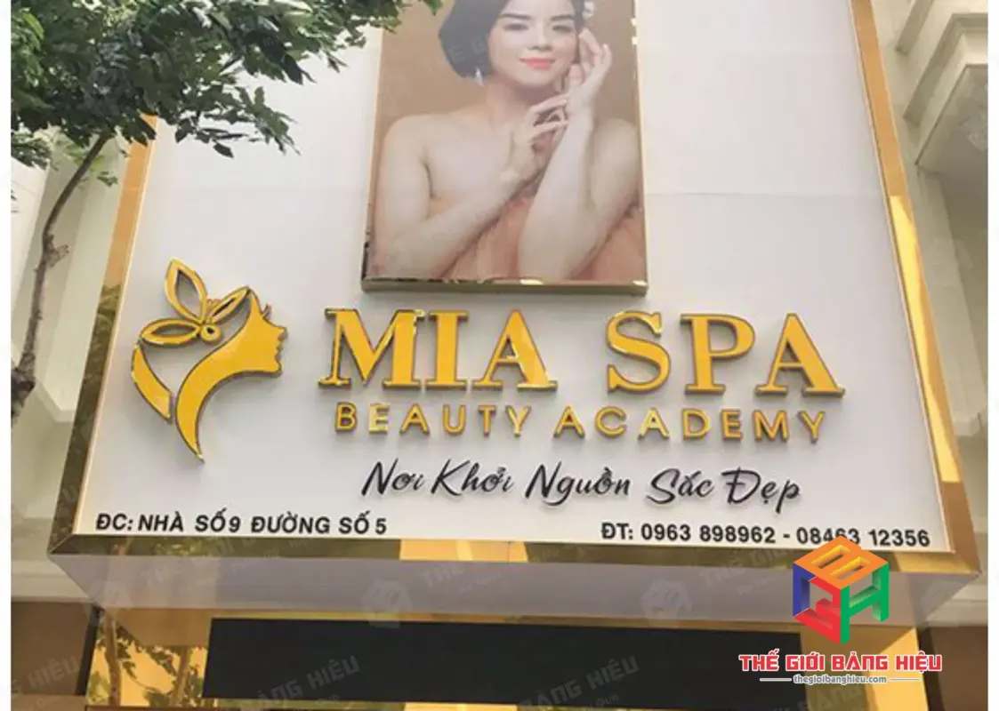 Thiết kế – thi công bảng hiệu
