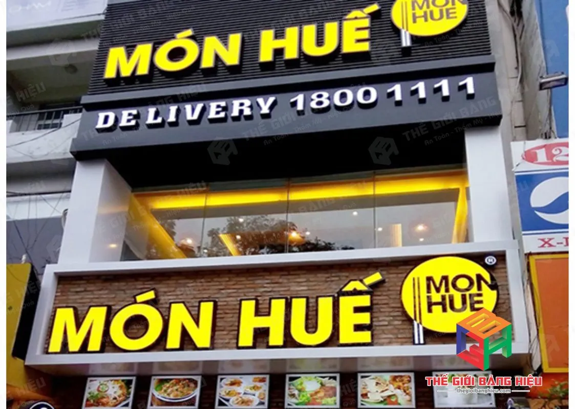 Thiết kế – thi công bảng hiệu