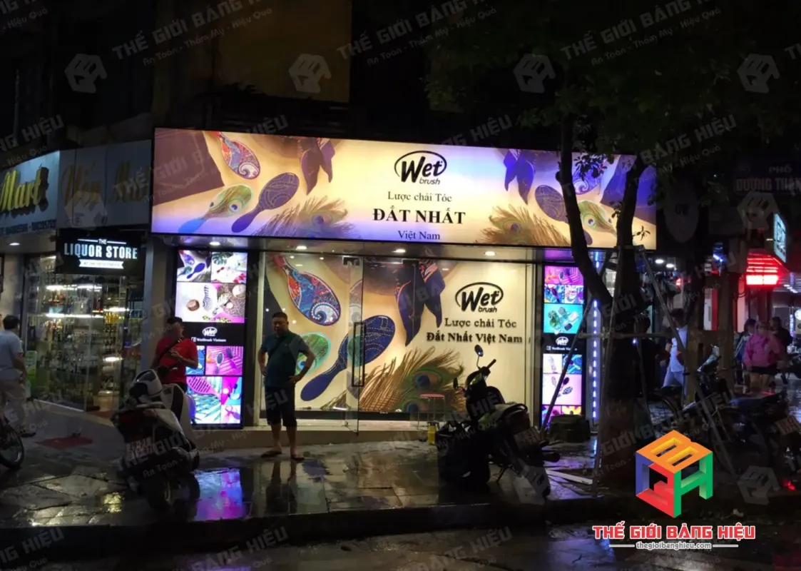 Thiết kế – thi công bảng hiệu