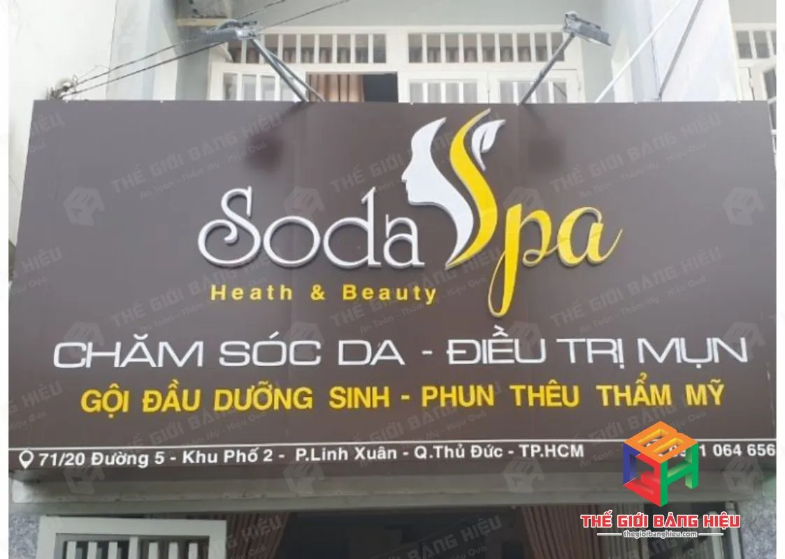 Thiết kế – thi công bảng hiệu