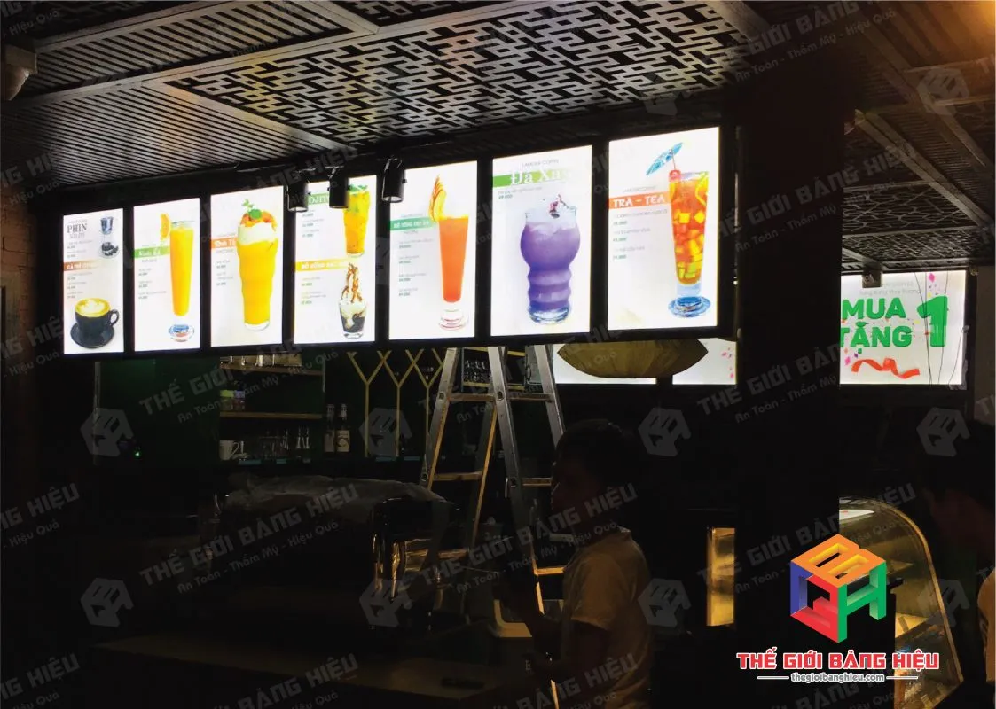 Thiết kế – thi công bảng hiệu