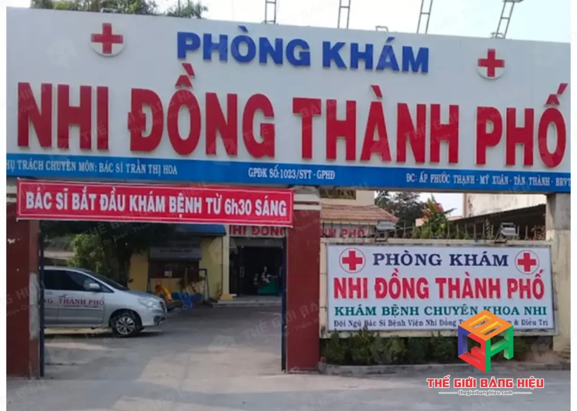 Thiết kế – thi công bảng hiệu