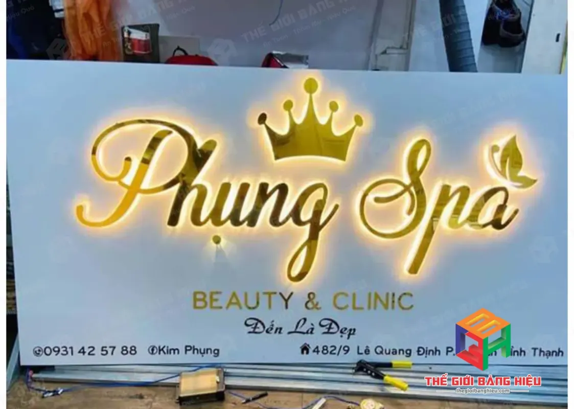 Thiết kế – thi công bảng hiệu