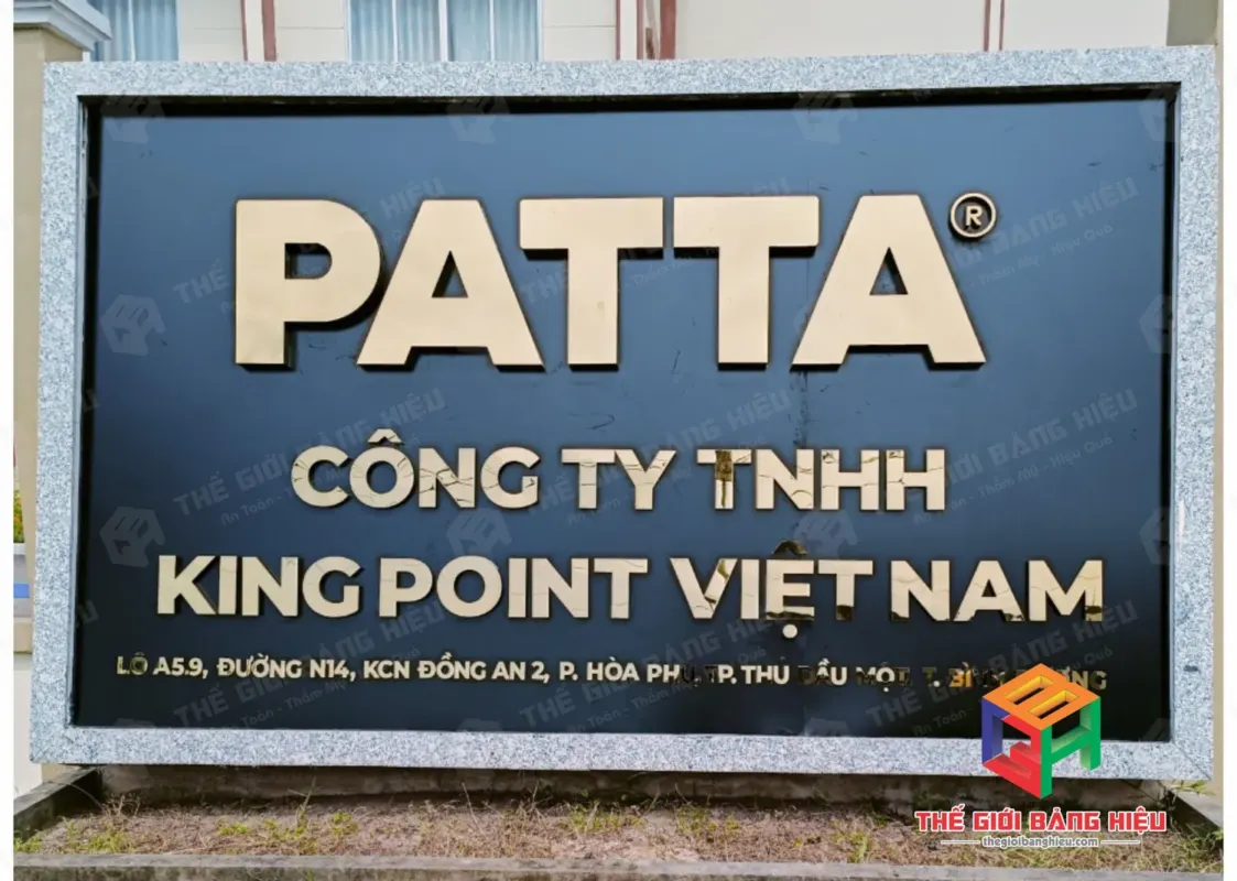 Thiết kế – thi công bảng hiệu