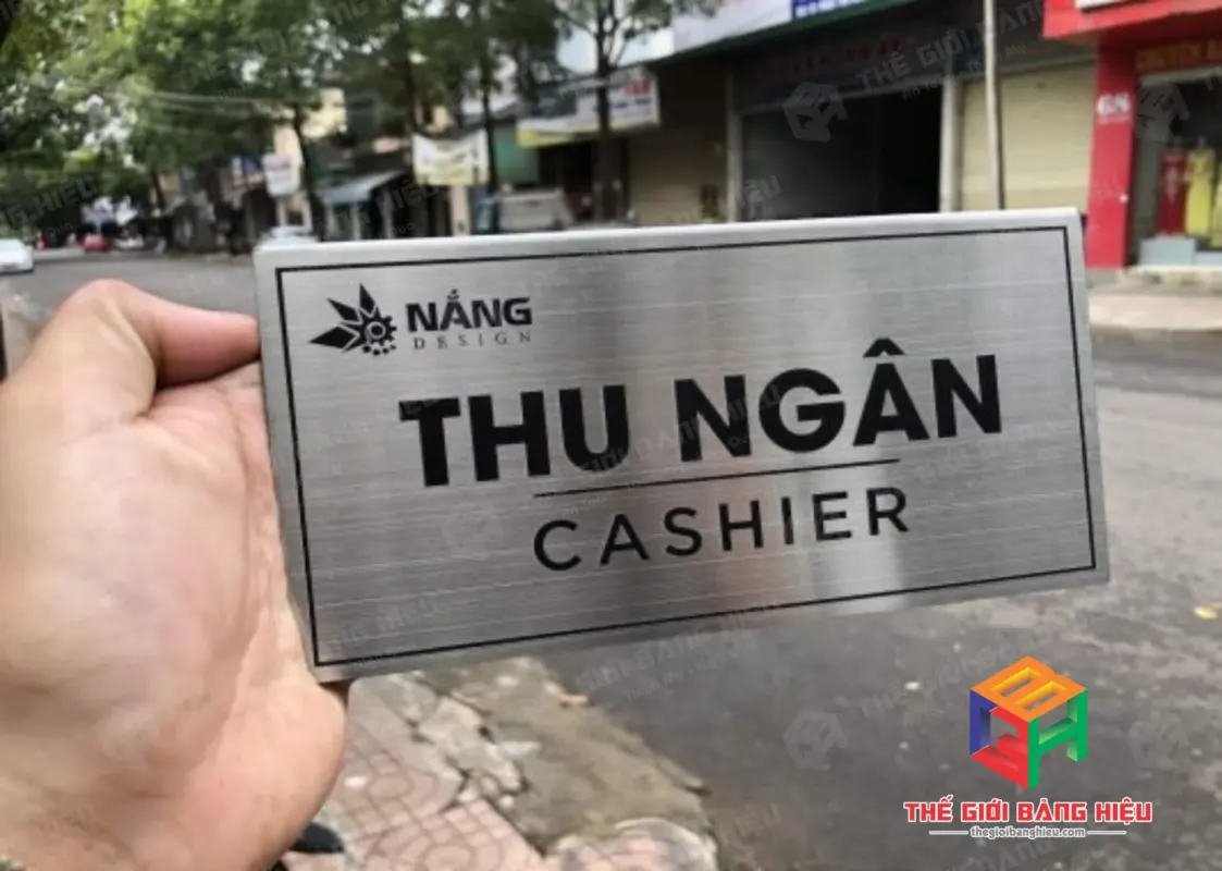 Thiết kế – thi công bảng hiệu