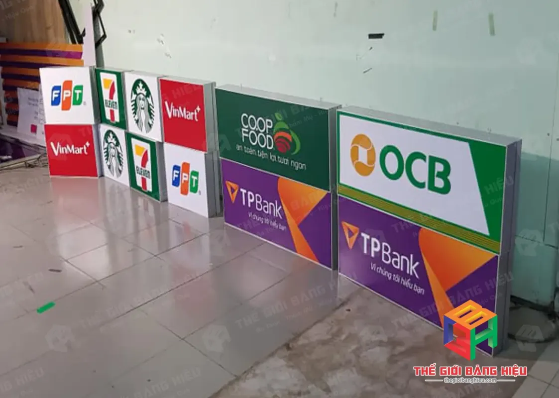 Thiết kế – thi công bảng hiệu