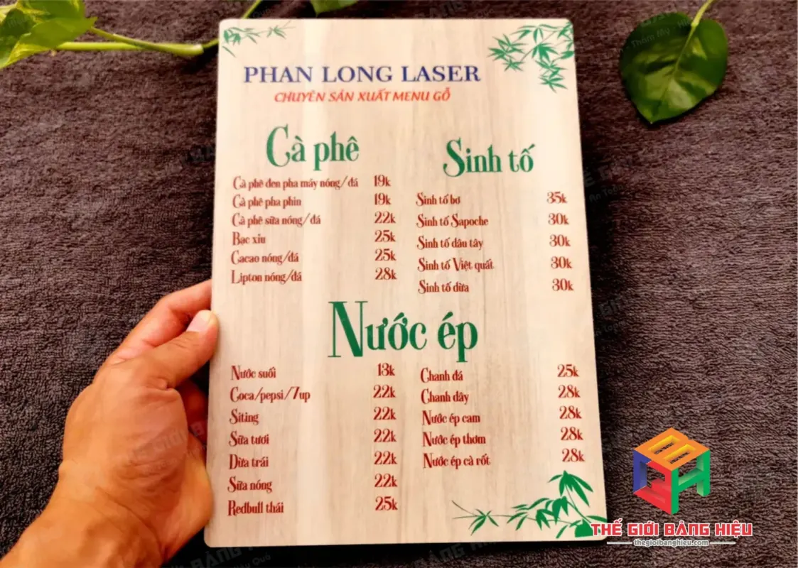 Thiết kế – thi công bảng hiệu