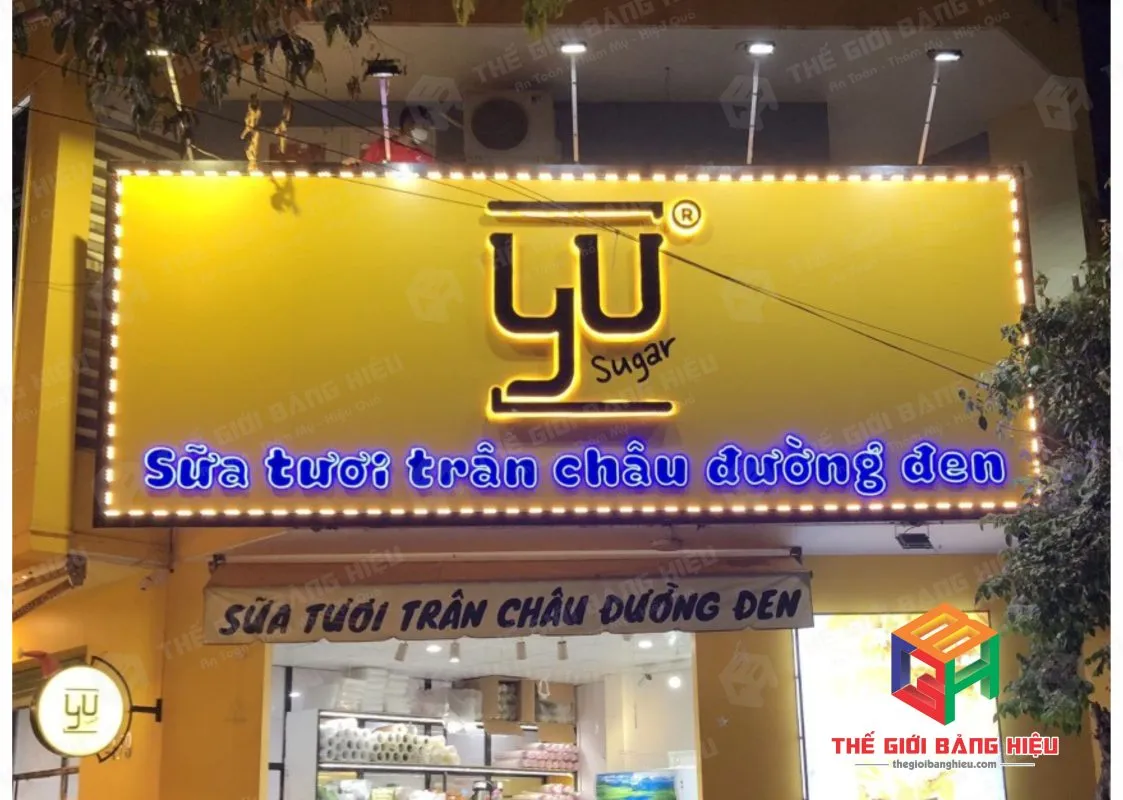 Thiết kế – thi công bảng hiệu