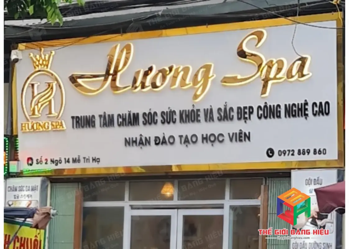 Thiết kế – thi công bảng hiệu
