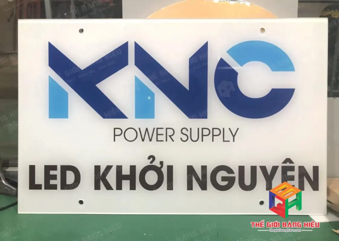 Thiết kế – thi công bảng hiệu