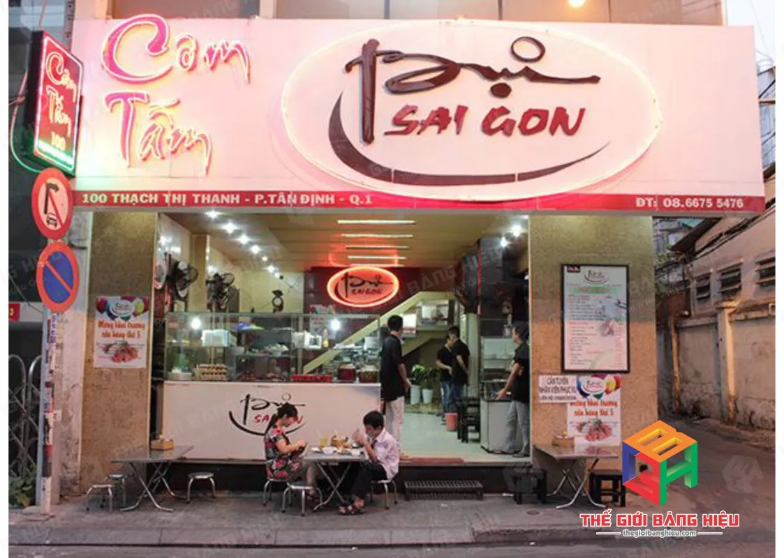 Thiết kế – thi công bảng hiệu