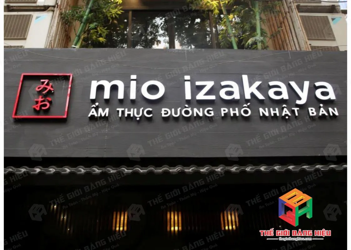 Thiết kế – thi công bảng hiệu