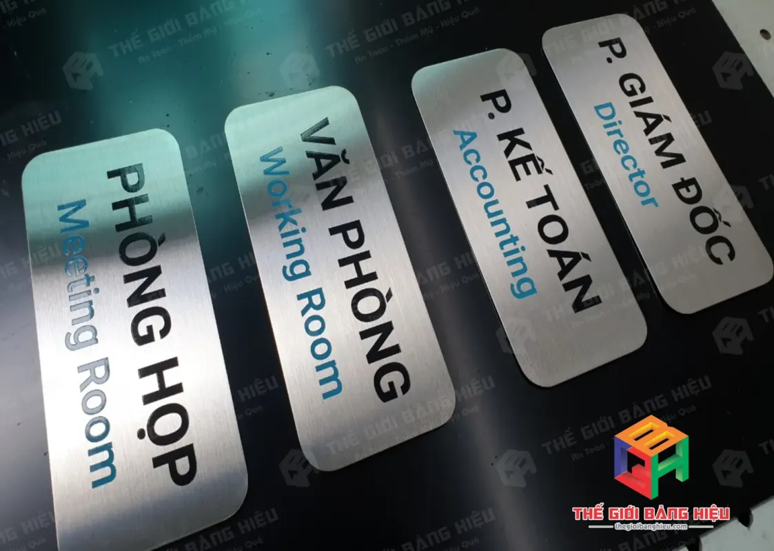 Thiết kế – thi công bảng hiệu