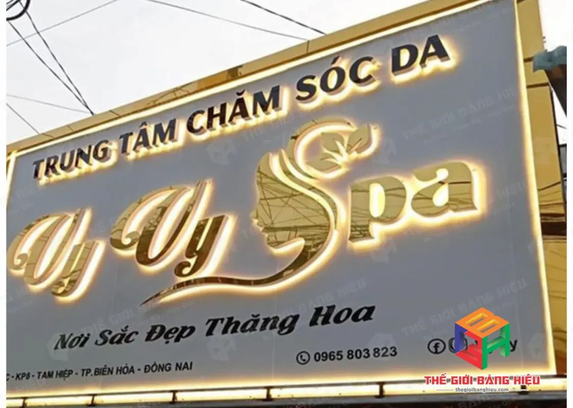 Thiết kế – thi công bảng hiệu