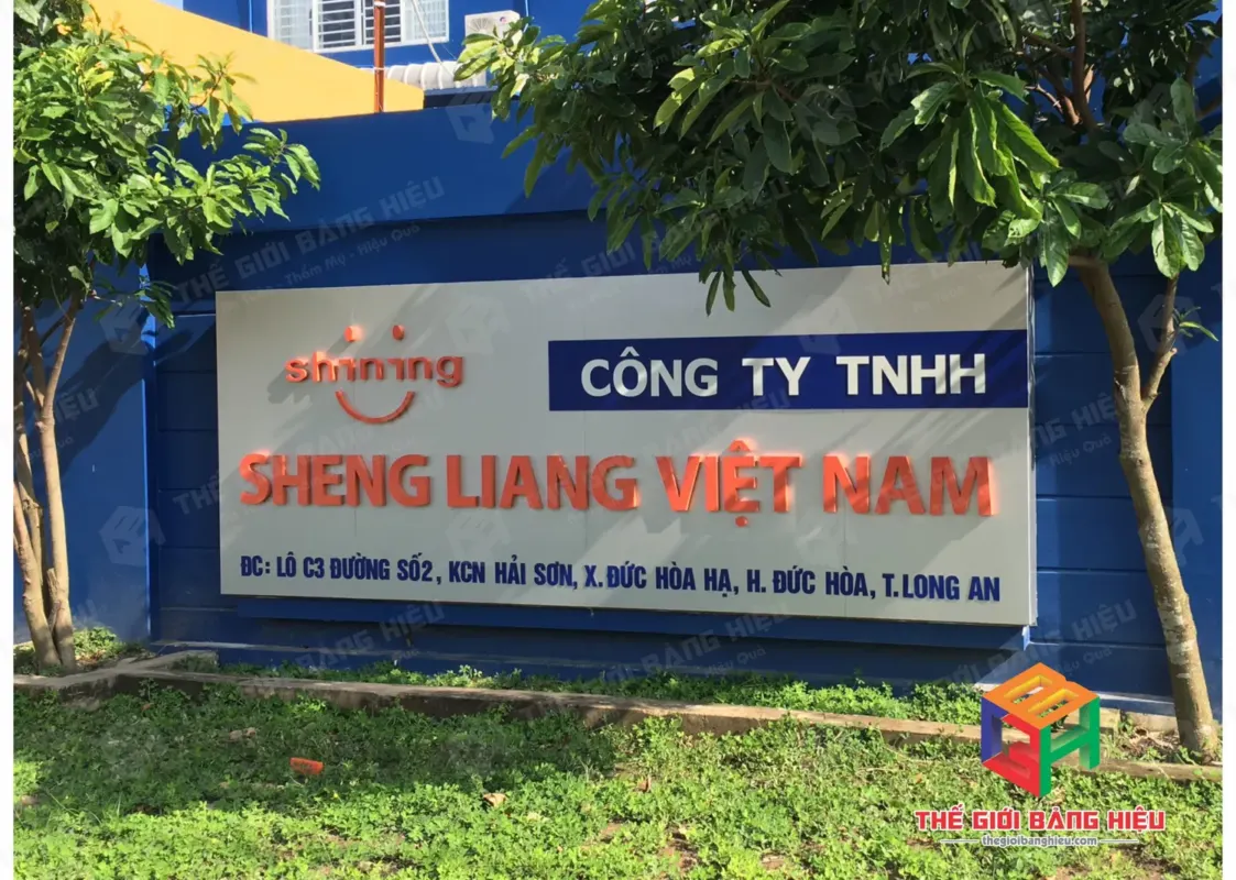 Thiết kế – thi công bảng hiệu