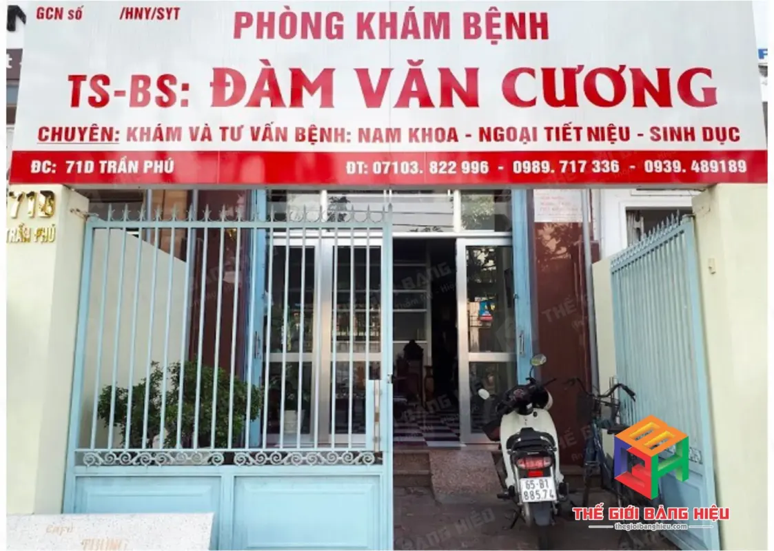 Thiết kế – thi công bảng hiệu