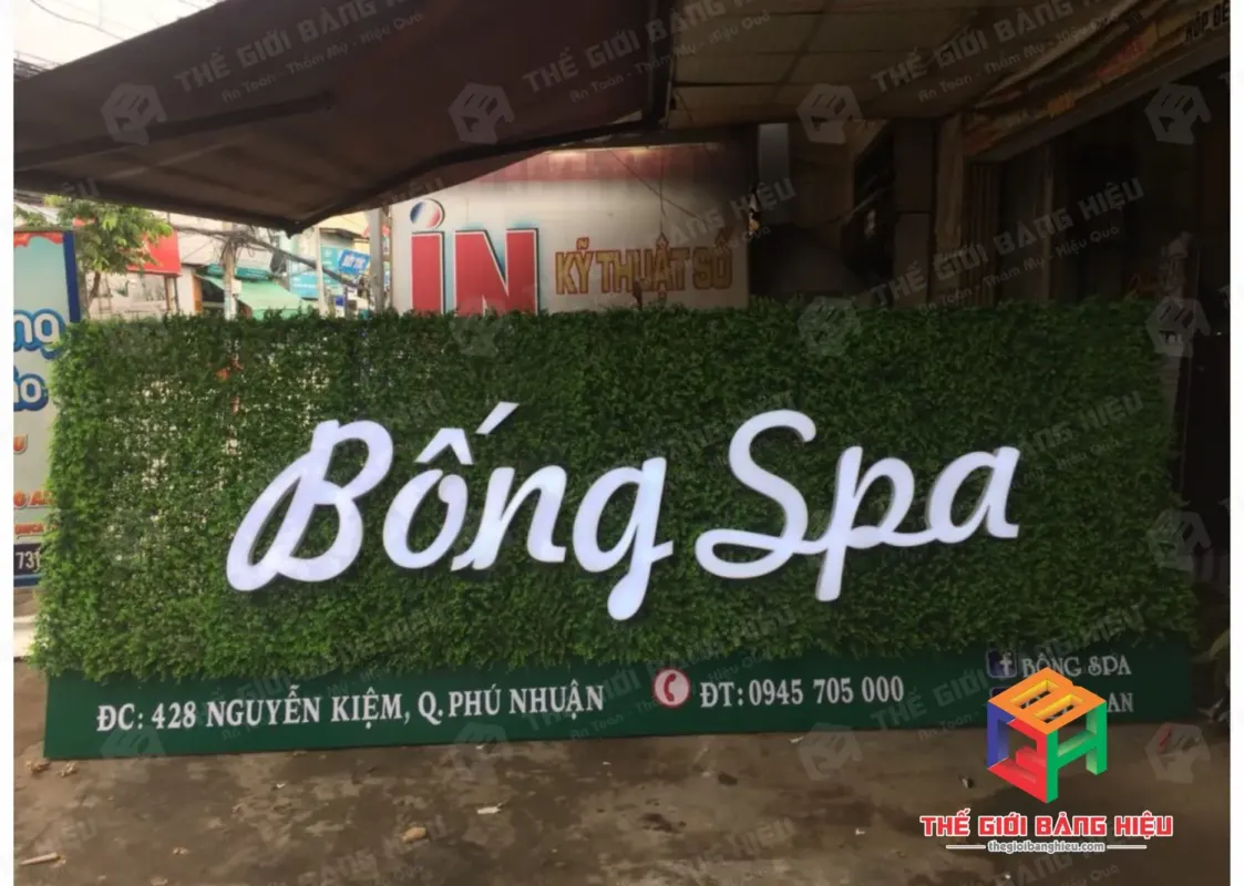 Thiết kế – thi công bảng hiệu