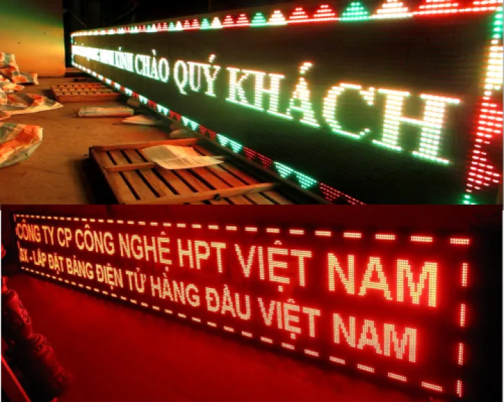 Bảng hiệu điện tử LED chạy chữ (Bảng LED quang báo) - Ảnh 3