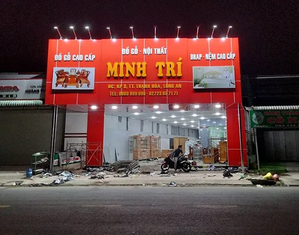 Thiết kế – thi công bảng hiệu